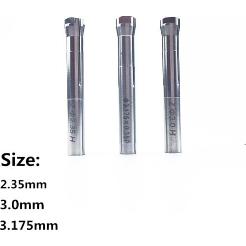 5pcs Dental Micromotor Collet Chuck for SAEYANG MARATHON Polishing Handpiece 2.35mm-3.175mm