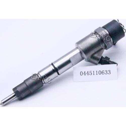 ERIKC 0 445 110 633 Fuel Dispenser Injector 0445110633 Diesel Pump Fuel Injector 0445 110 633 Common Rail Complete Nozzle Set