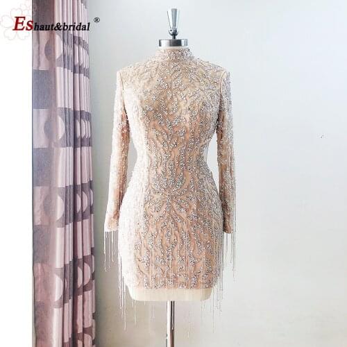 Женские платья с длинным рукавом Eshaut&bridal China At AliExpress