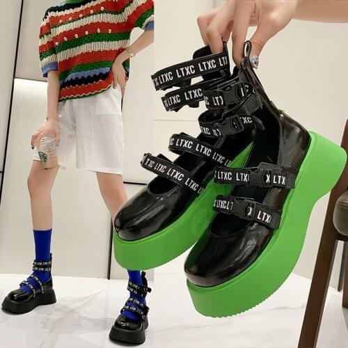 2021 Summer Fashion Sneakers Women Platform Chunky Casual Shoes Luxury Designers Woman Thick Soled Walking Trainers Tenis Female