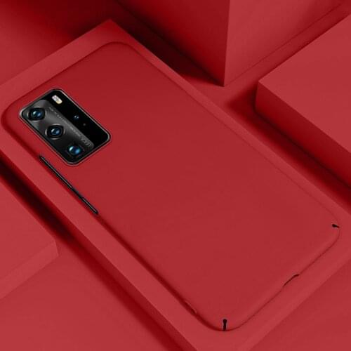 Ultra-thin Colorful Matte Hard PC Phone Case For Huawei P40 P30 P20 lite Mate 30 20 10 Pro Honor 8 Cute Shockproof Frosted Cover