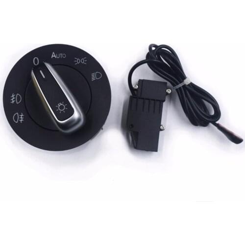 New Headlight Switch and Auto Headlight Switch Sensor For Golf 5 6 MK5 MK6 Tiguan Passat B6 B7 CC Touran Jetta MKV Touran CAddy