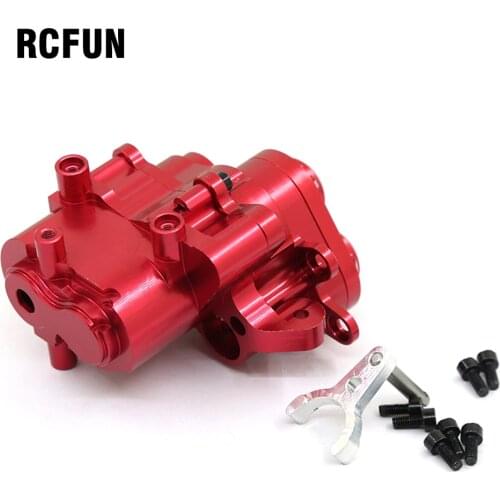 OOTDTY Metal central gearbox housing for 1/10 RC Crawler Car Traxxas TRX4 TRX-4 Defender Bronco G500 k5 TRX-6 Accessories