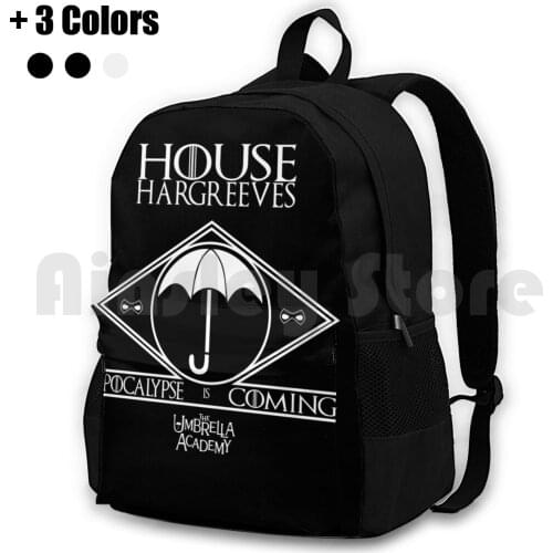 Umbrella Academy : Apocalypse Is Coming ( Got ) Outdoor Hiking Backpack Riding Climbing Sports Bag Umbrella Academy Umbrella