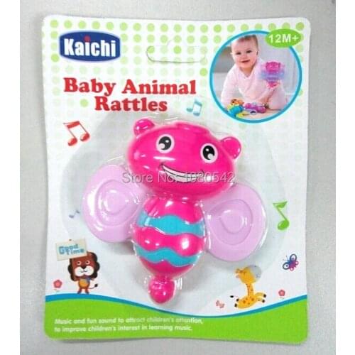 Free Shipping Funny baby bell best gift for kid plastic baby rattle toys baby toy