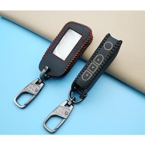 Car Key Cover Case Style Bag Accessories For Starline A93 A63 Two Way Russian Version Lcd Remote Control Car Alarm Keychain