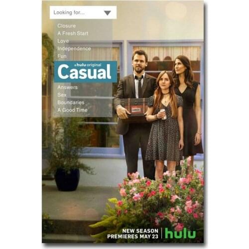 D0539 Casual Tv Series Silk Fabric Poster Art Decor Indoor Painting Gift