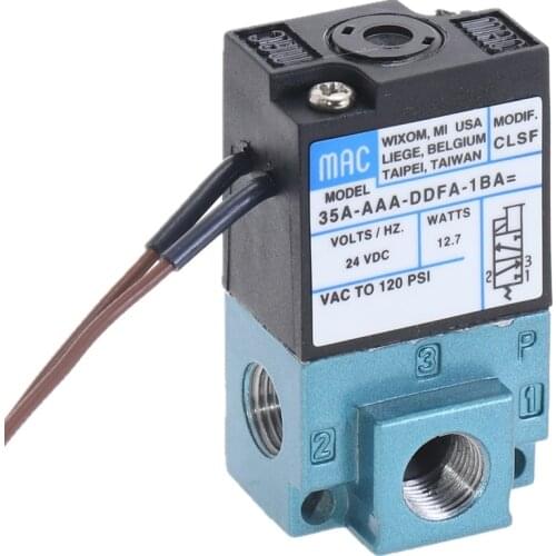 MAC 3 Port Electronic Boost Control Solenoid Valve DC12V 5.4W 35A-AAA-DDBA-1BA