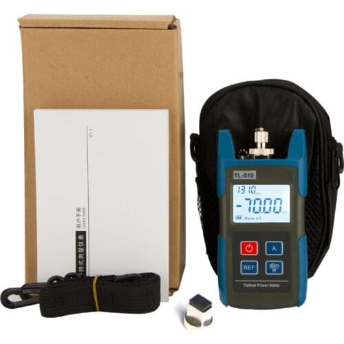 FTTH Fiber Optical Power Meter Fiber Optical Cable Tester -70dBm~+10dBm-50dBm~+26dBm SC Connector