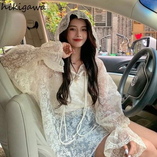 Кружевные блузки HIKIGAWA China At AliExpress