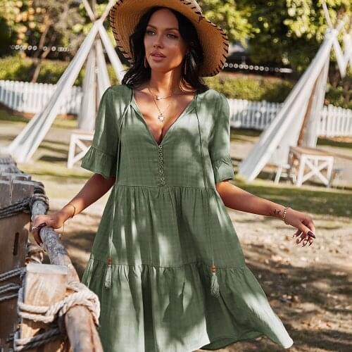 JHBeute Loose Summer Dresses