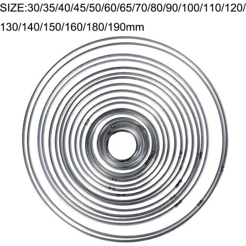 1PC Dreamcatcher Ring Craft Hoop Metallic Round Good Welded Dream Catcher Multi-size Home Hanging Decor DIY Accessories