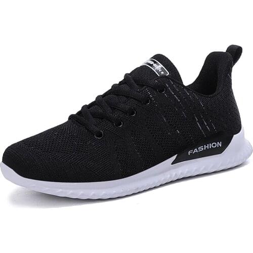 Sneakers Women Tennis Shoes Tenis Mujer Black Breathable Wear-resistant Fitness Gym Shoes Outdoor Basket Zapatillas Sneakers
