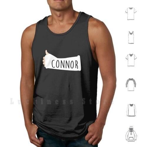 Connor Signed Dear Evan Hansen Arm Cast Tank Tops Vest Sleeveless Dear Evan Hansen Deh Connor Murphy Evan Hansen Arm Cast