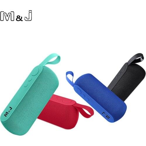 M&J Mini Portable Bluetooth Speaker subwoofer Wireless multimedia Radio TF Handsfree for iphone Samsung Xiaomi