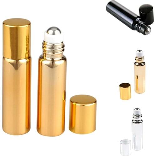 Mini Refillable Portable Glass Cosmetic Bottle Empty Essential Oil Storage Container Portable Storage Tool Cosmetic Bottle