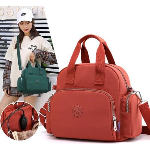 Fashion Casual Backpack, Single-shoulder Multi-purpose Backpack, Hidden USB Charging Backpack