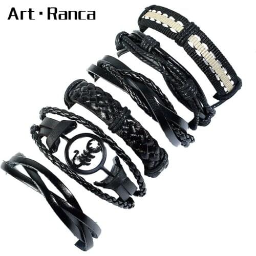 Mens and Womens Bracelets Knitted Jewelry in European and American Suits