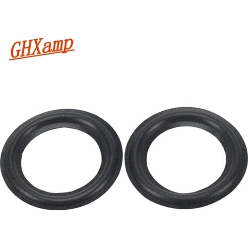 GHXAMP 3 INCH Speaker foam Repair Speaker surround Diy sponge side edge ring circle accessories 2PCS