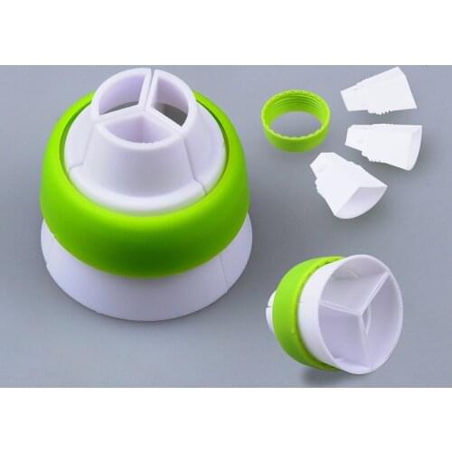 Three-color converter Russian decorative flower mouth converter Large Russian flower mouth converter