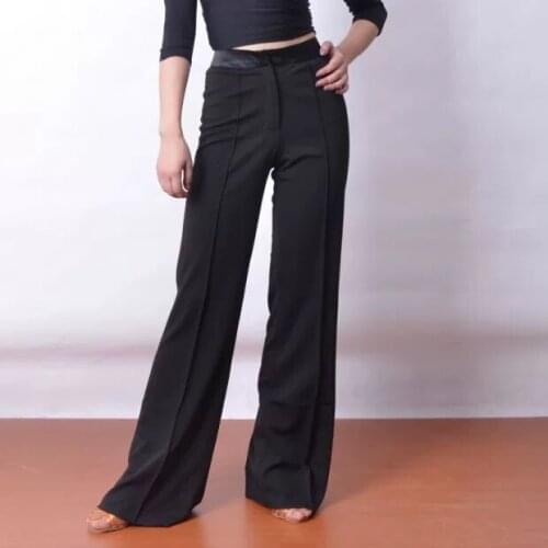 Ballroom Dancing Fox trot Quick step tango Modern tango Waltz competition practice pants trousers p1302