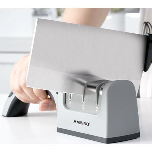 Kitchen Knife Sharpener Multi-functional Three-hole sharpener Household Fixed Angle Rapid Diamond Grinder Tool Assistant 5MD059