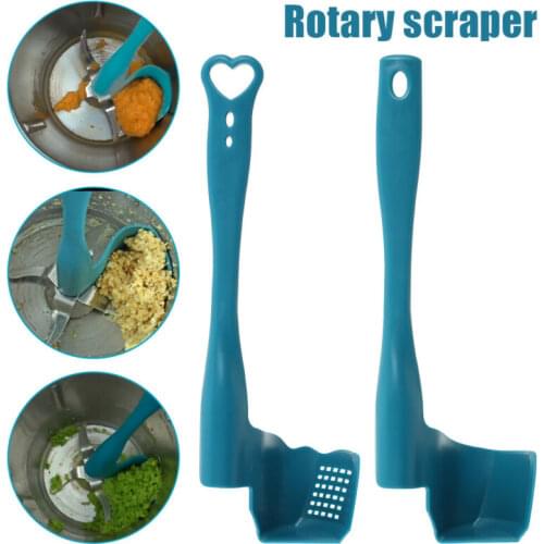 1/2Pcs Kitchen Thermomix TM6/TM5/TM31 Rotating Spatula For Kitchen Mixing Spatula Termomix Removing Portioning Food Processer