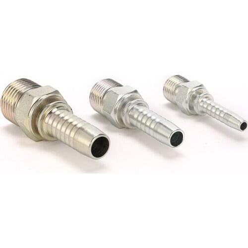 15611-08-08 NPT male Z1/2'' hose tail 1/2'' Hydraulic steel fittings