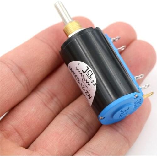 2PCS Adjustable WXD3-13-2W 4.7K Resistor Ohm Precision Multiturn Potentiometer High Quality