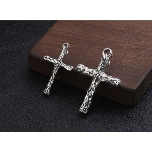 925 sterling Silver MEN WOMEN JEWELRY GIFT cross pendant charm A2961