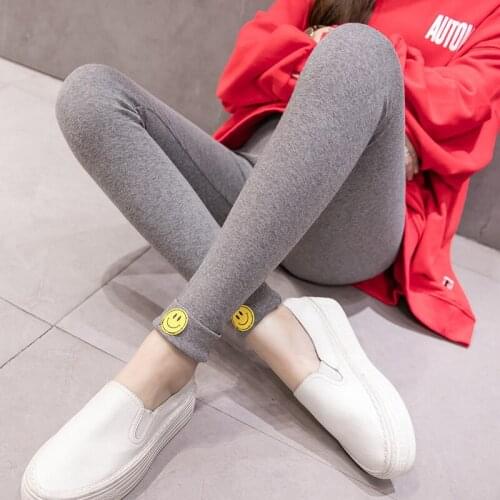 660# Maternity pants Spring Autumn Adjustable Elastic Waist Belly Support Pants Maternity Leggings Maternity Trousers leggings