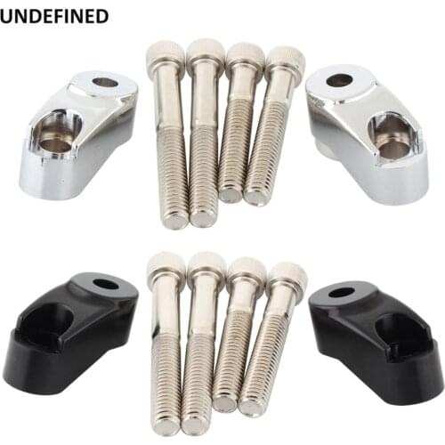 For Harley Sportster Roadster Dyna Street Bob Wide Glide Sportester 39mm/49mm Motorcycle Front Turn Signal Light Relocation Kits