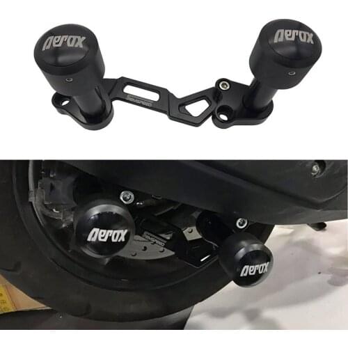 For YAMAHA AEROX155 125 AEROX 155 125 2015-2019 2020 Motorcycle Accessories CNC Frame Crash Pads Exhaust Sliders Protectection