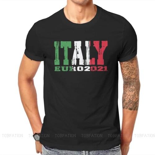 Italy Euro Football Cup 2021 T Shirt Classic Punk Plus size Crewneck TShirt Top sell Harajuku Mens Clothing