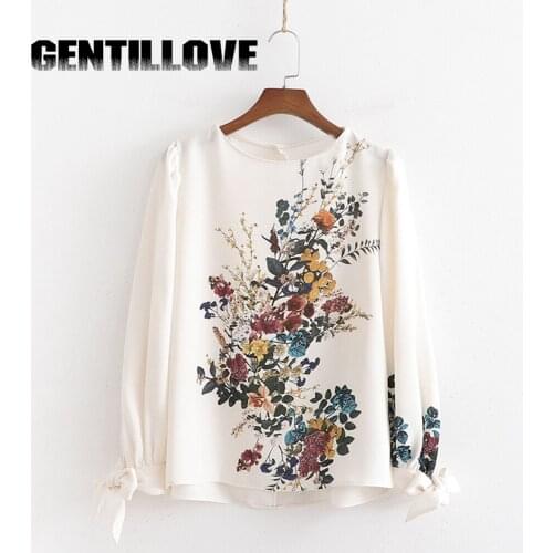 GENTILLOVE Blouses With Tie