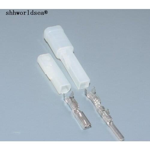 Worldgolden 2.0mm 1p connector automotive connector with 1 pin sheath car terminal