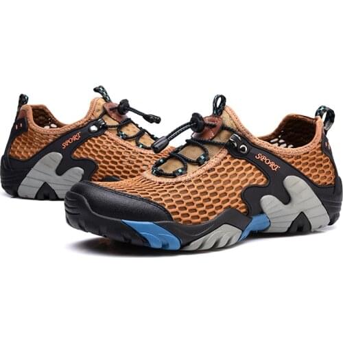Outdoor Trail Trekking Upstream Aqua Hiking Climbing Shoes Men Size 38-46 Rubber Platform Non-slip Sneakers Sports Shoes Summer