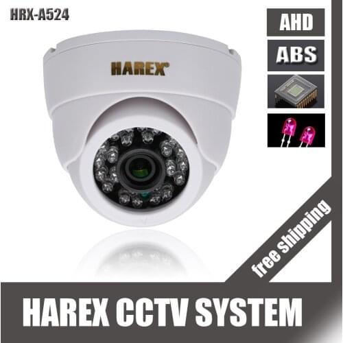 CMOS with IR-Cut filter 24pcs leds AHD cctv Dome Camera 1MP 720P / 960P Indoor CCTV Security Camera, free shipping