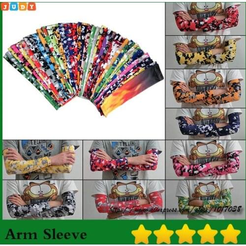 Best Quality High End China Made Custom camo printed Sports sublimation Arm Sleeve