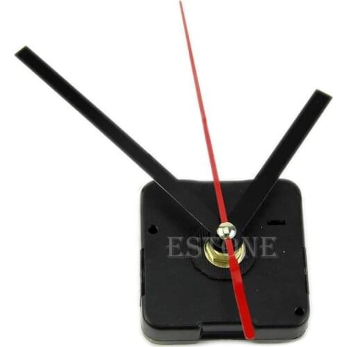 Quartz Clock Movement Mechanism DIY Repair Parts Black + Hands Dropshipping