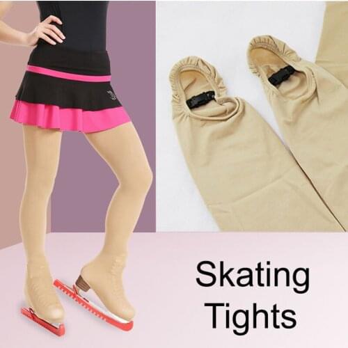 Support Dance Nude Thick Skating Tights DBT21