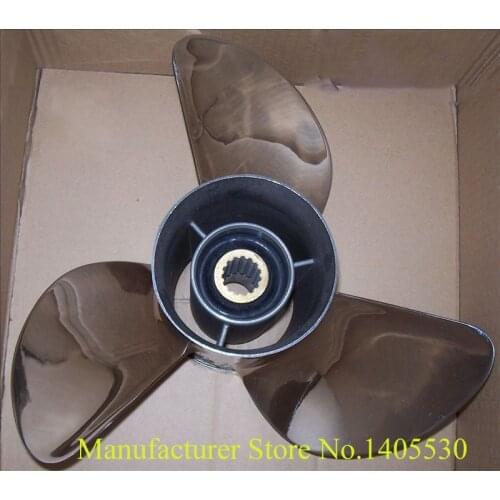 Stainless Steel Propeller for Yamaha 4 stroke 90-140hp outboard motors Model No. 13x17-k