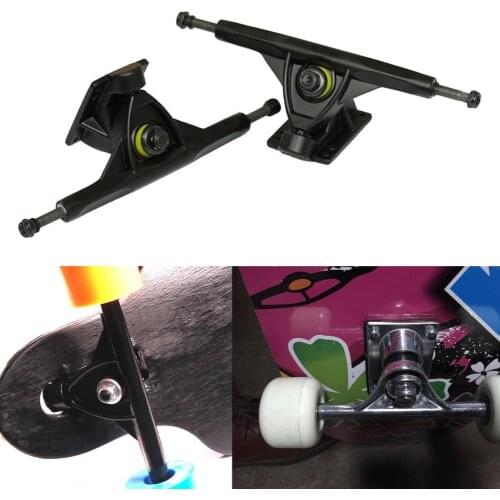 1 Pair Skateboard Truck Bracket Easy to Replace Load Bearing Widely Applied Stable Independent Skateboard Trucks for Skating