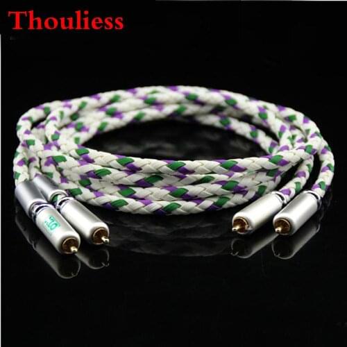 Thouliess Pair HiFi Audio Cable RCA Interconnect Cable XLO Signature S3-1 Singled-Ended Amplifier RCA Interconnector Cables