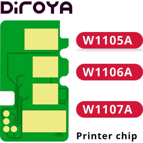 Extended Yield 2K W1105A W1106A W1107A 105A 106A Toner Cartridge Chip for HP Laser M107 M107a M107w MFP M135 M137 M135a M137fnw