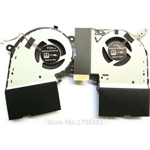 New Laptop CPU GPU Cooler Fan 12V for ASUS Scar III ROG Strix G531GW G731GW Cooling Fan DFSCK22115181L DFSCK22105182L