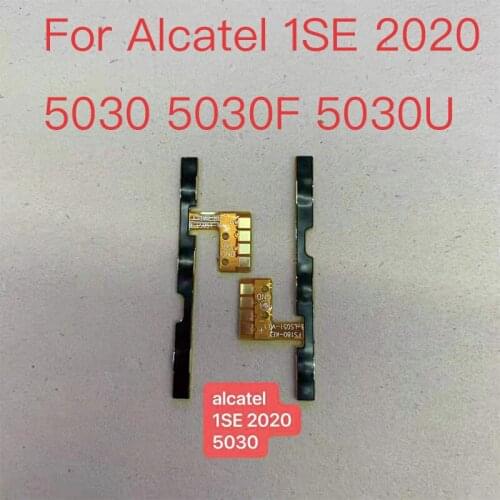1PCS For Alcatel 1SE 2020 5030 5030F 5030U Power Volume Button Flex Cable Side Key Switch ON OFF Control Button Repair Part