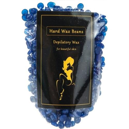 1 Bag Chamomile Flavor No Strip Depilatory Hard Wax Beans Hot Film Pellet Waxing Bikini Hair Removal 100g RP