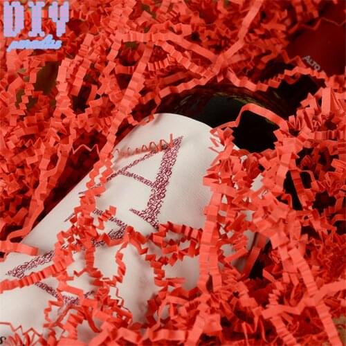 1000g/bag Colorful Craft Shredded Crinkle Paper Raffia Candy Box/Gift Box Filling Material Tissue Paper Filler Party Decoration