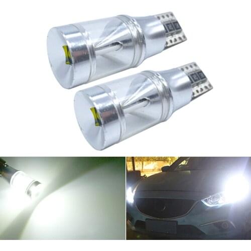 2x W5W T10 LED Light Bulbs Car Interior Dome Map Reading Lights Car Exterior Parking Light For Honda Civic Accord Fit CRV City